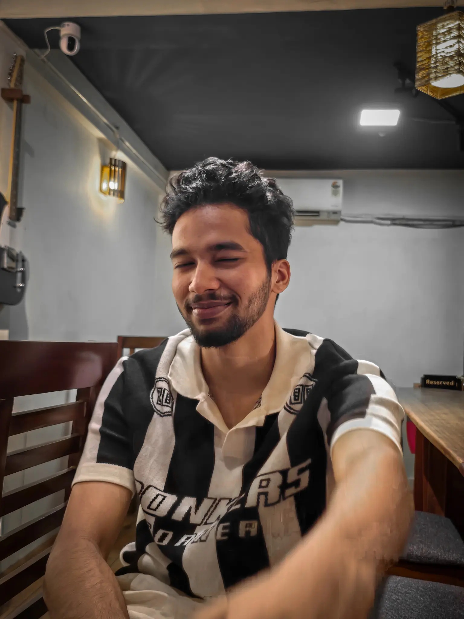 A portrait of Ameen Abdullah