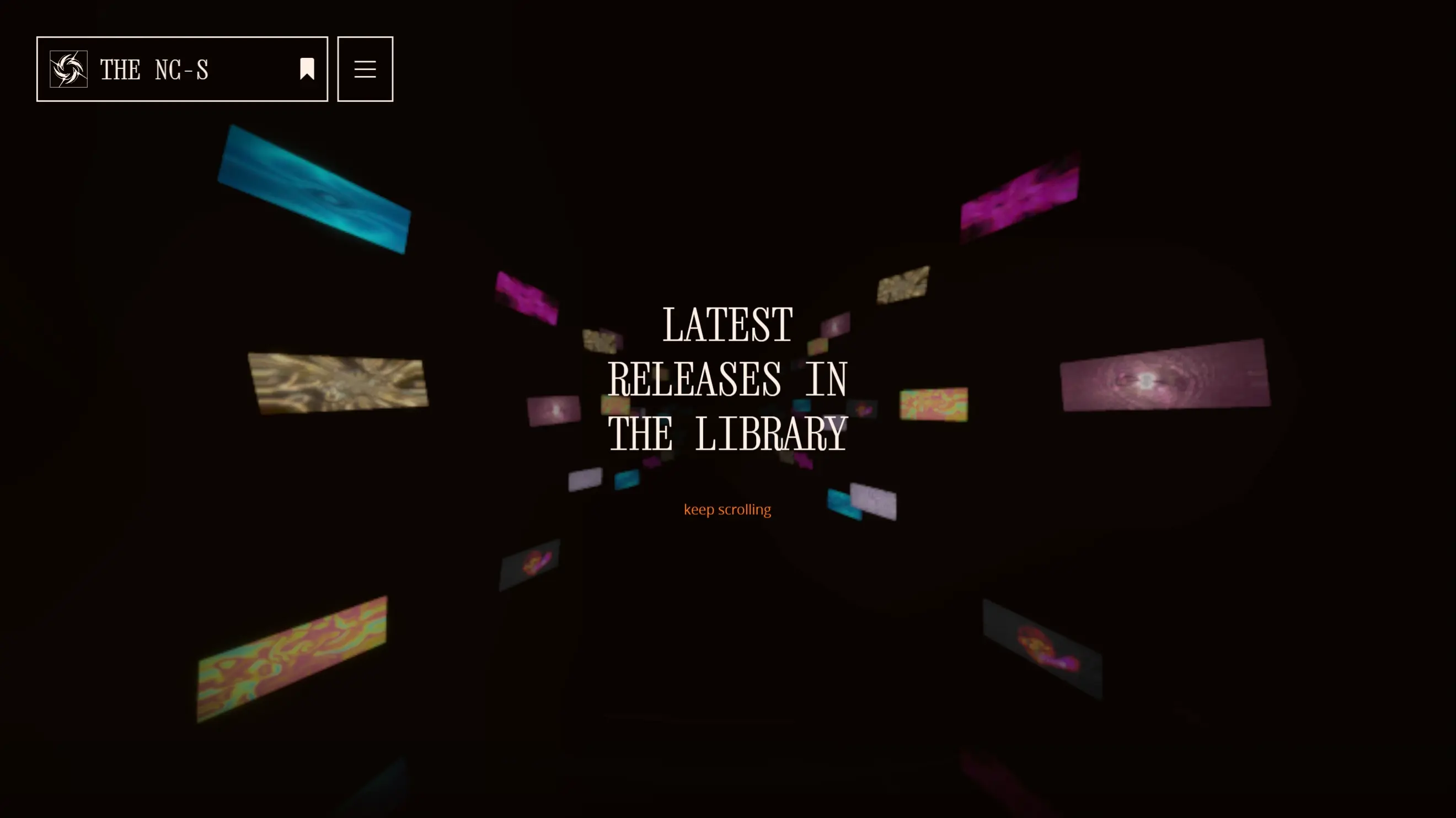 The NCS desktop screenshot