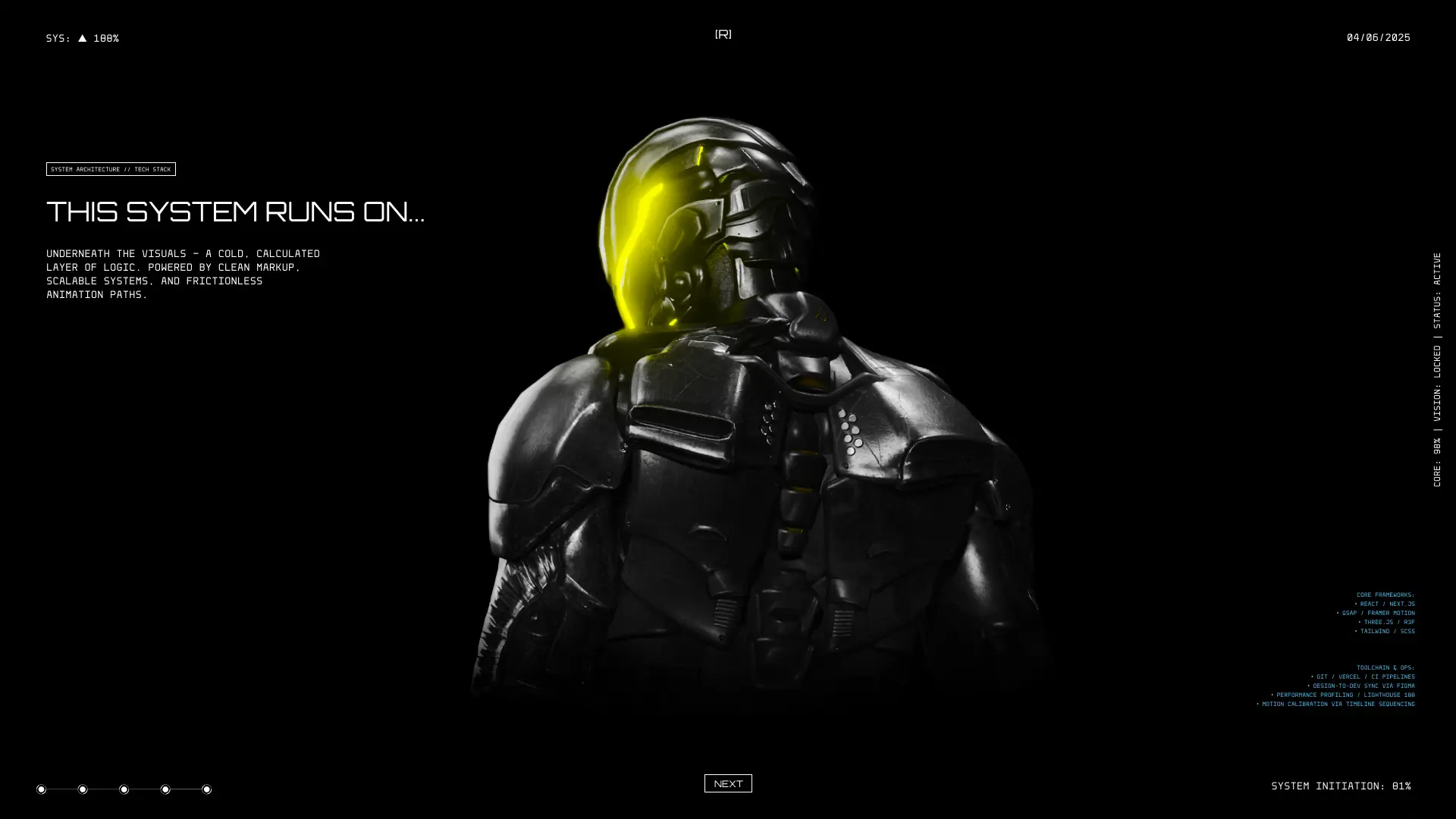 Dev from 2047 desktop screenshot
